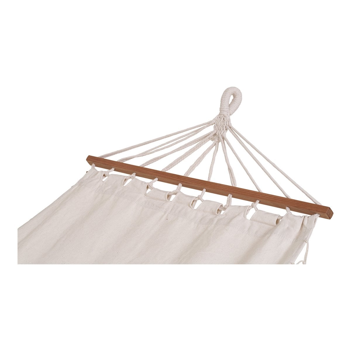 Edessa hangmat - gebroken wit, polyester/katoen/lariks