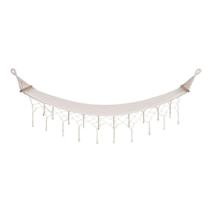 Edessa hangmat - gebroken wit, polyester/katoen/lariks
