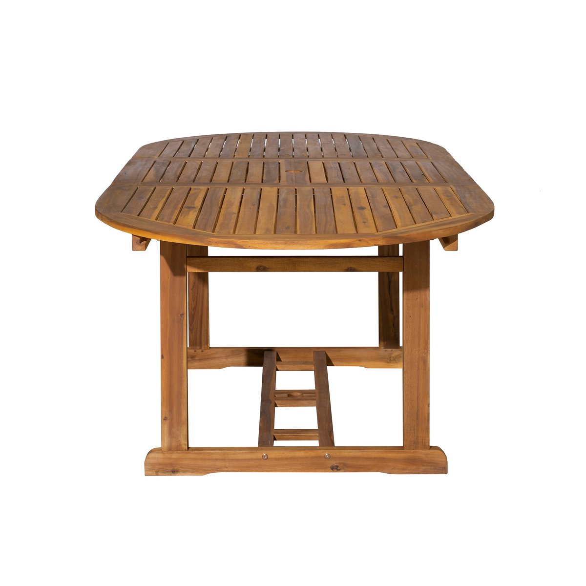 Tuintafel 150/200x100 cm ovaal, uitschuifbaar
