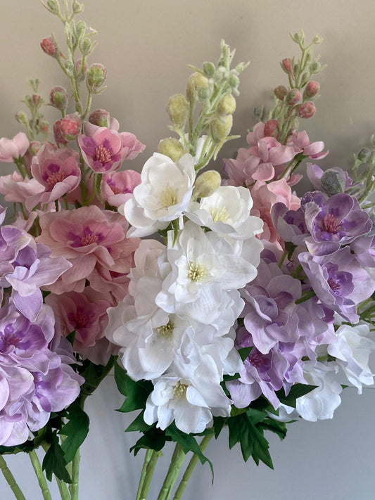 Zijden Ridderspoor 80 cm