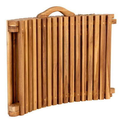 Arrieta Ligstoel - Natuurlijk, Teak, 160x50x25 cm