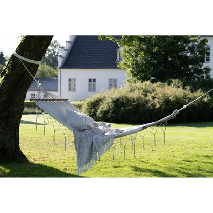Edessa hangmat - gebroken wit, polyester/katoen/lariks