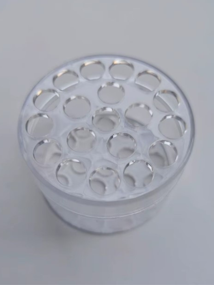 2 Bloemschikring  Stelenhouder (groot en klein)