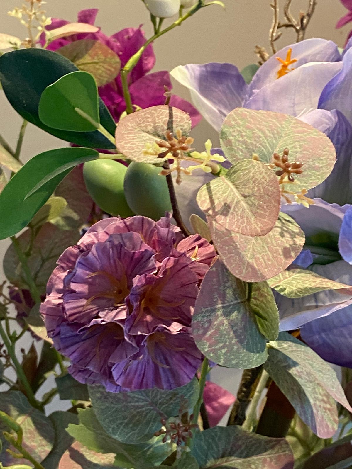 Zijden Boeket Voilet Harmony