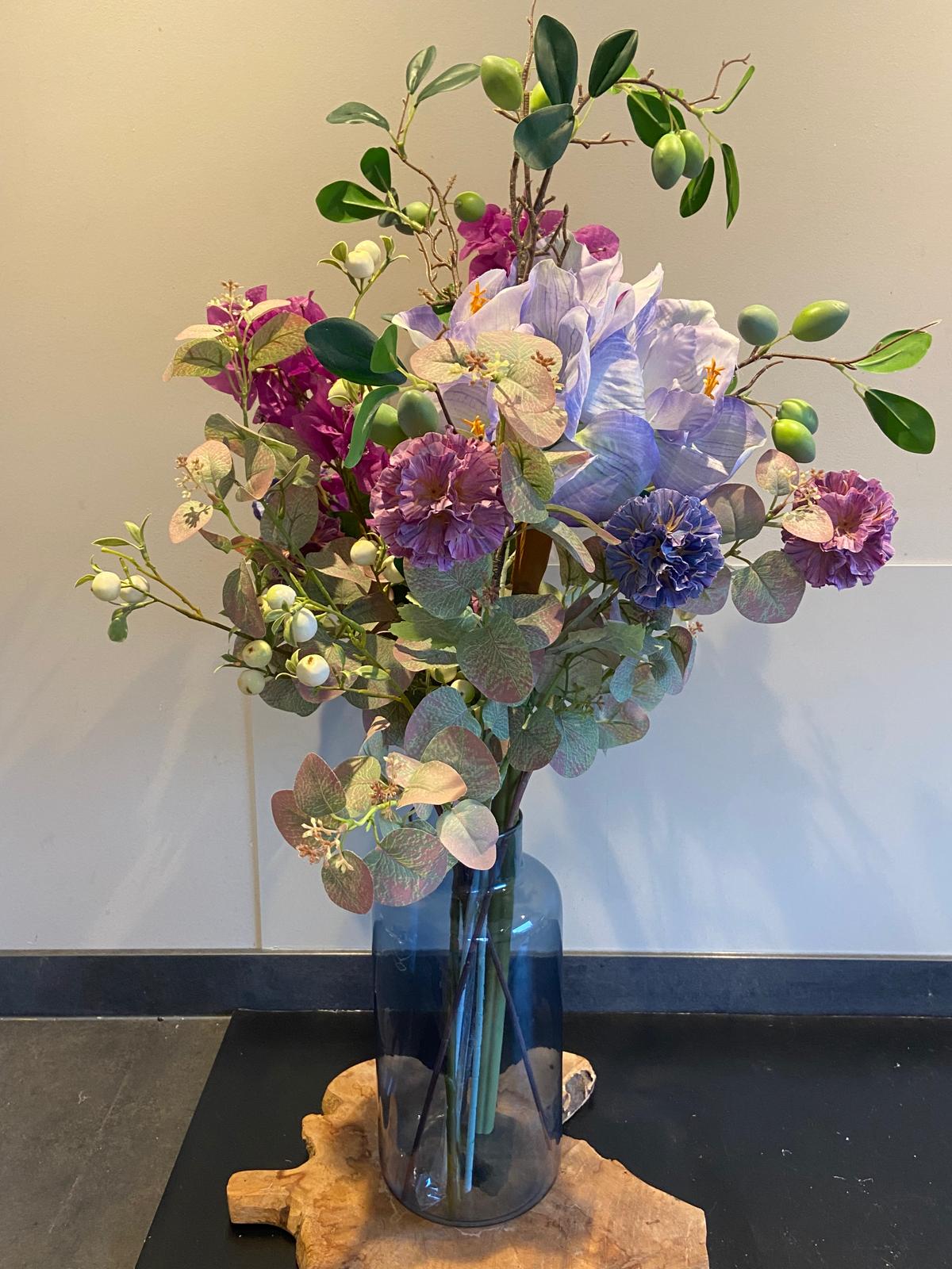 Zijden Boeket Voilet Harmony