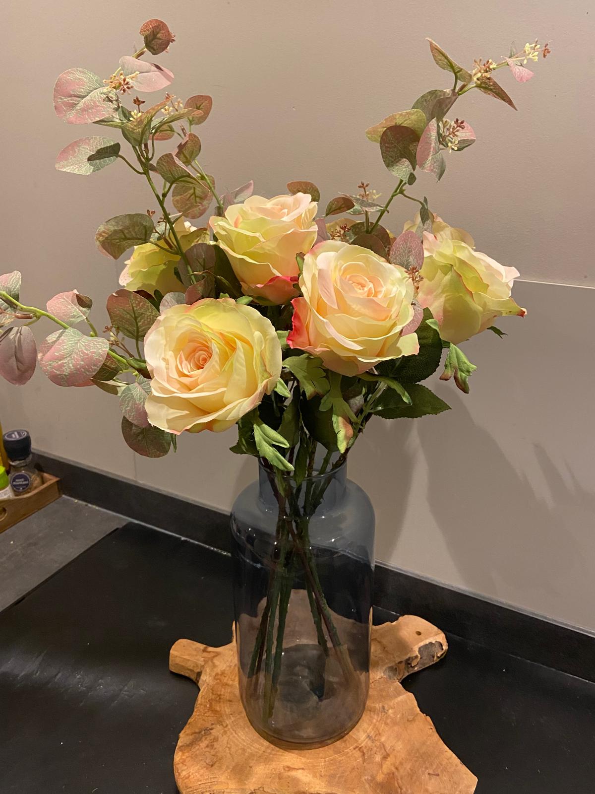 Zijden Boeket Sweet Blush