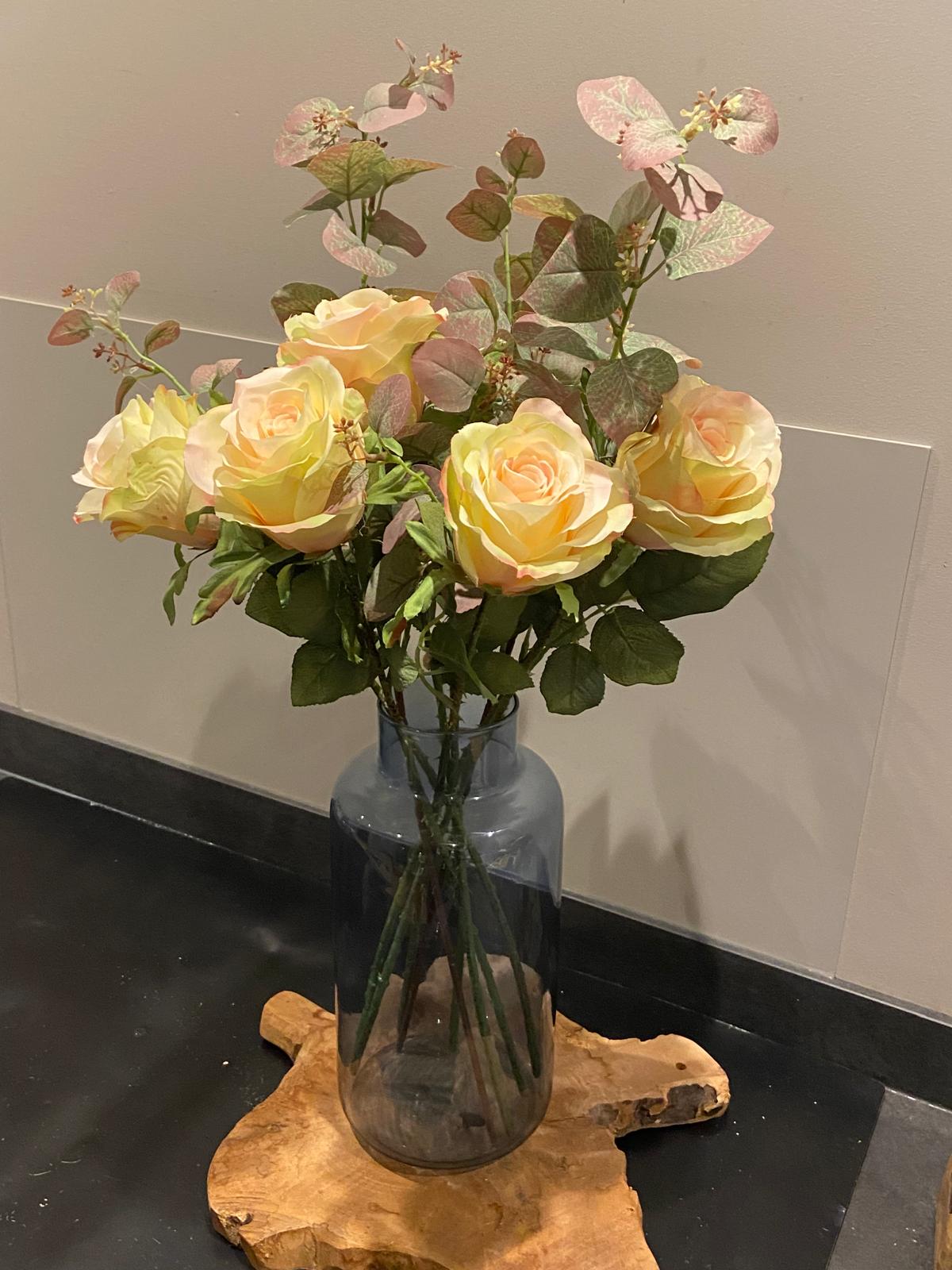 Zijden Boeket Sweet Blush