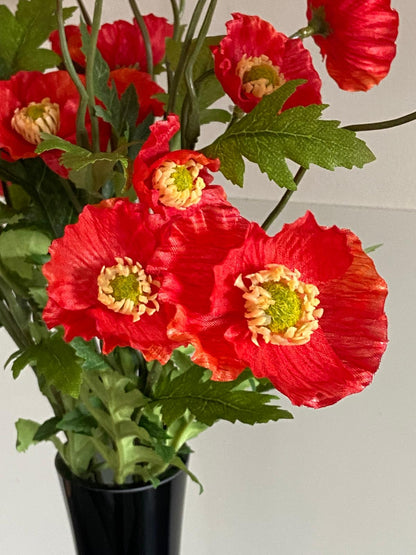 Papaver spray  63cm