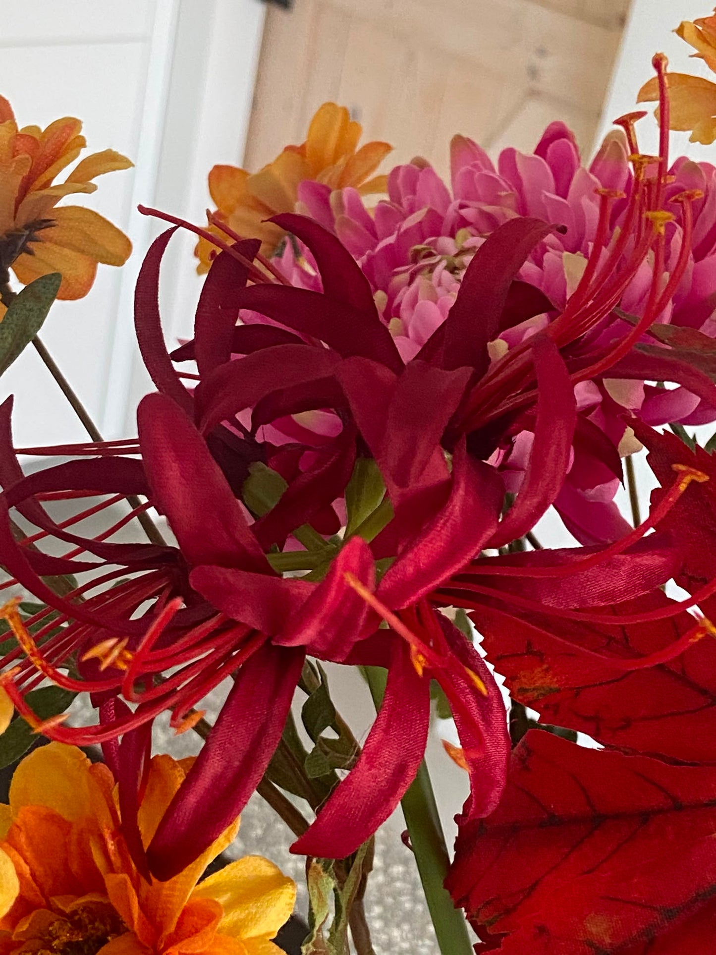 Zijden Boeket Autumn Pure