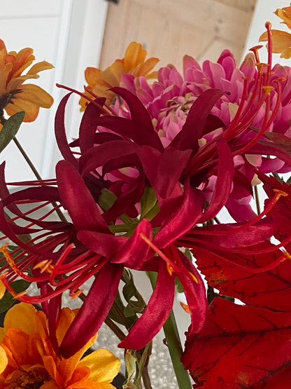 Zijden Boeket Autumn Pure