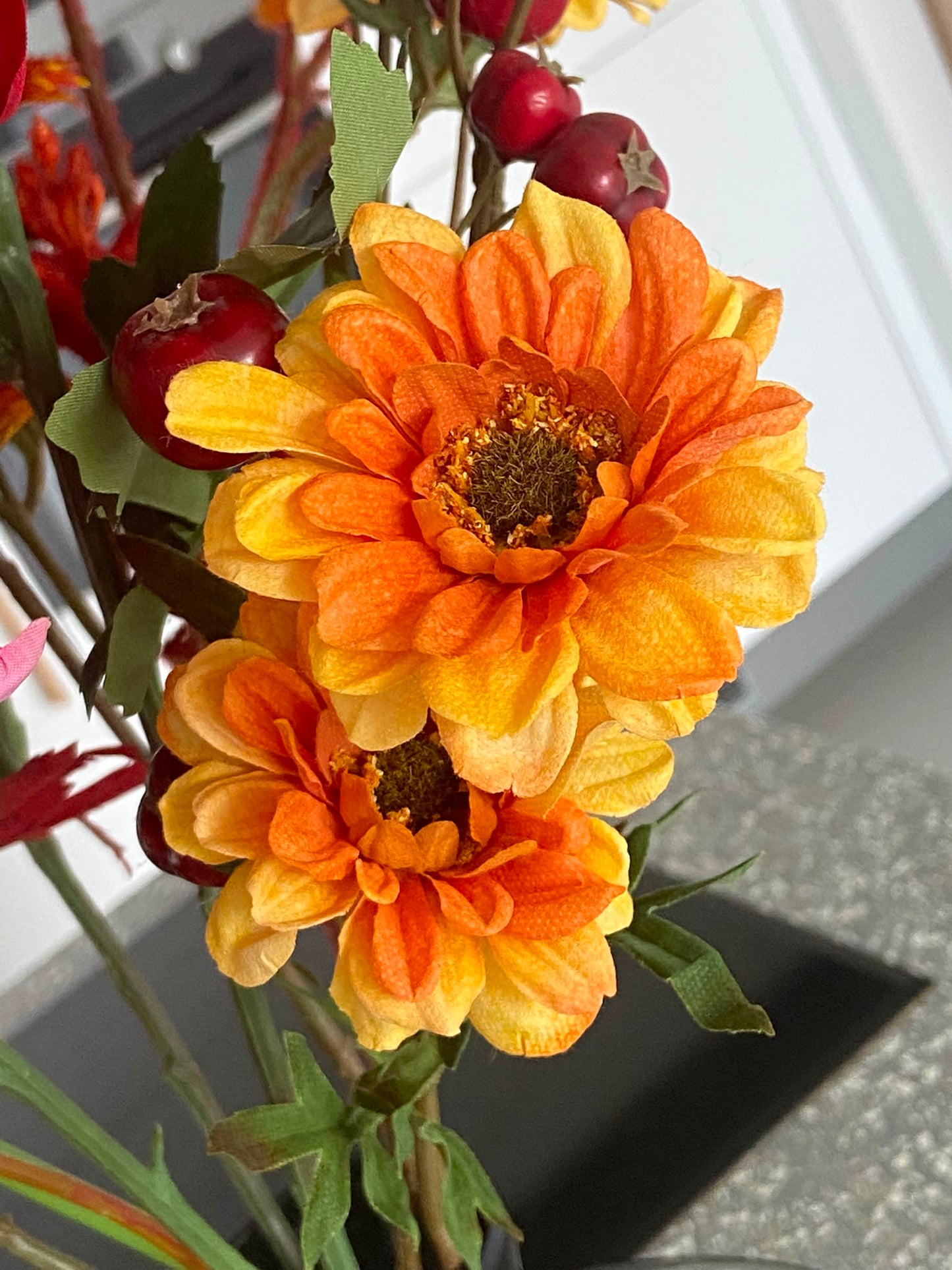 Zijden Boeket Autumn Pure