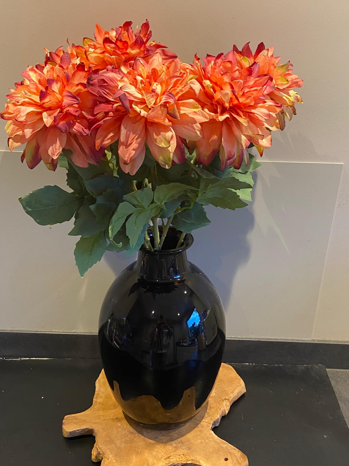 Zijden Dahlia 63 cm