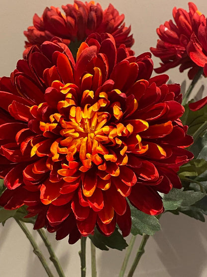 Zijden Chrysant 65 cm