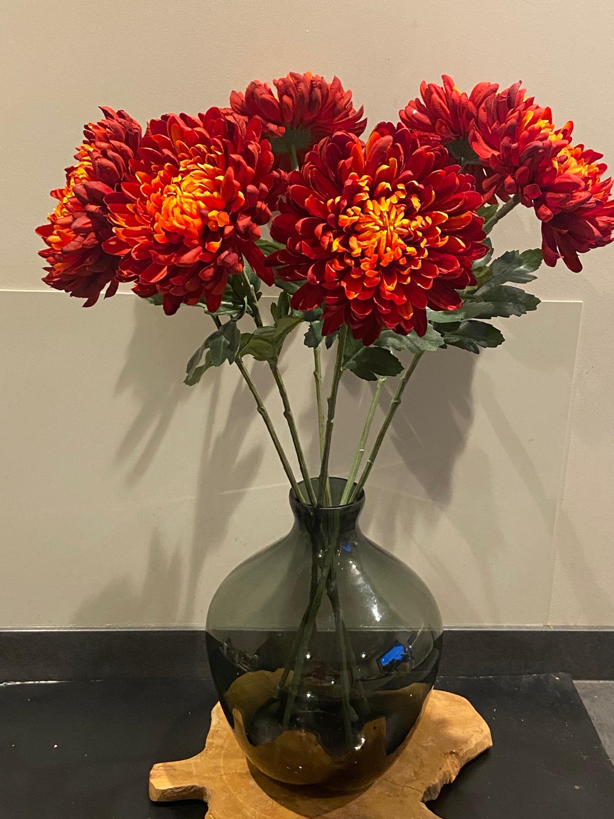 Zijden Chrysant 65 cm