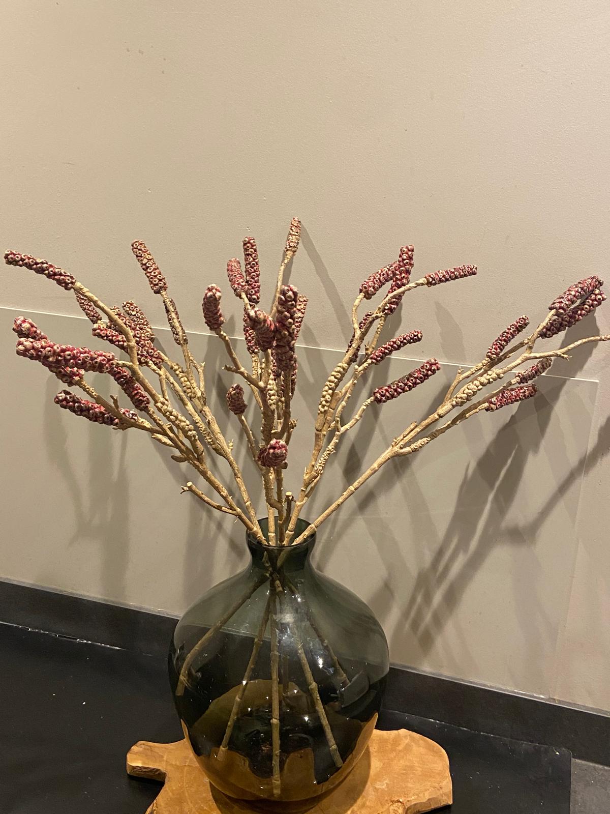 Zijden Lampepoetsertak 60 cm