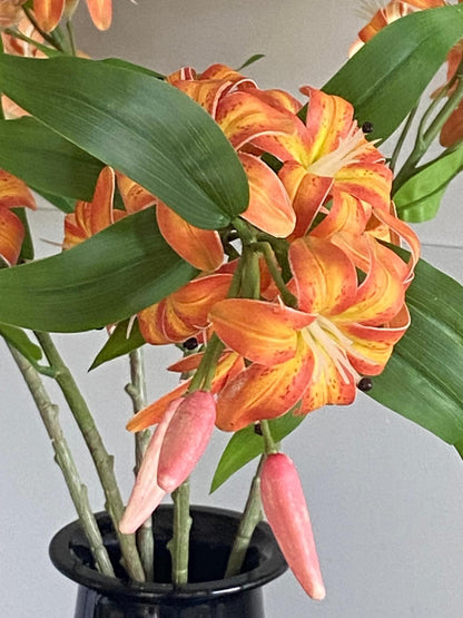 Zijden Oriental Lelie 79 cm