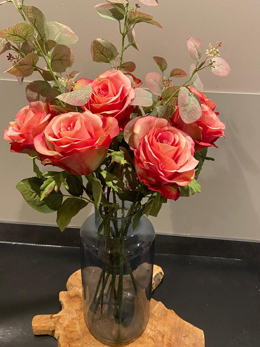 Zijden Boeket Valentijn's Blush of Love