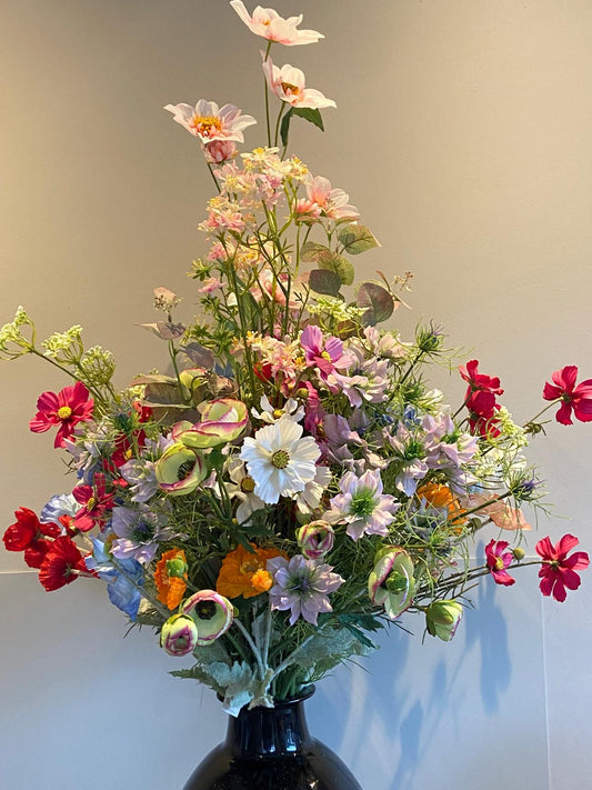 Losse zijden bloemen