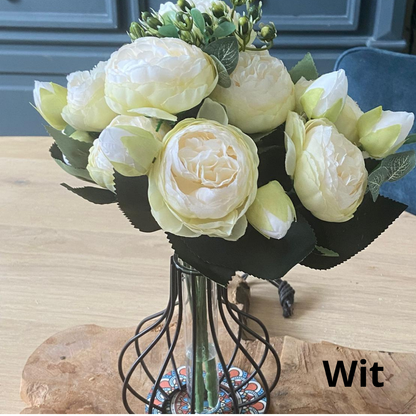 Zijden Pioenrozen