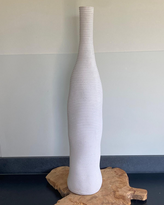 Vaas Deco ⌀ 12 x 59,5  cm Haye Creme