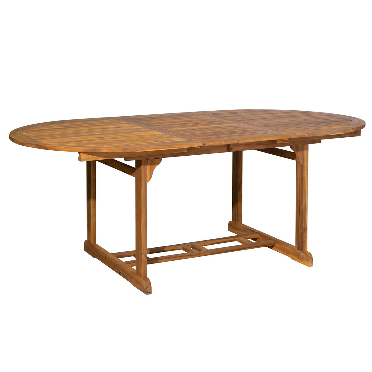 Tuintafel 150/200x100 cm ovaal, uitschuifbaar