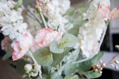 Zijdenboeket Silky Blush