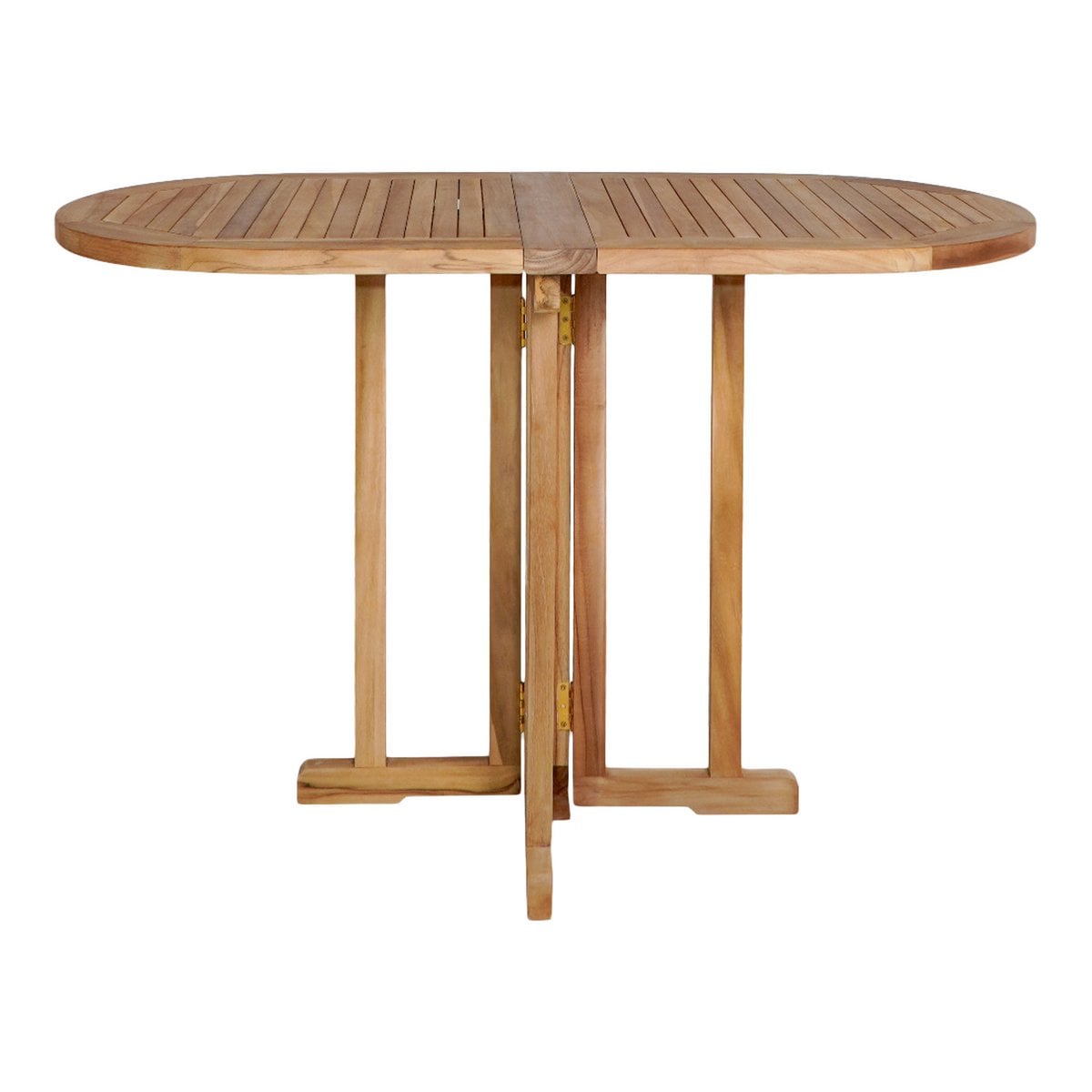 Huelva Bijzettafel - Natuurlijk, Teak, 120x60x75 cm